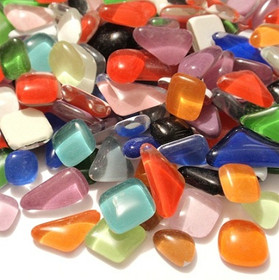 Soft Glass, Multicolour Mix S99, 1 kg