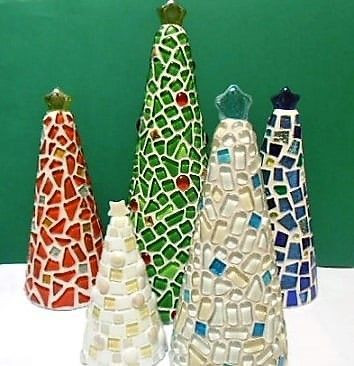 Styrofoam-cone, 12 cm