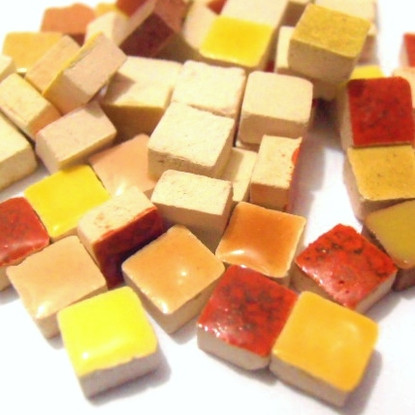 Liliput, Yellow-Orange Mix, 5x5mm, 10g