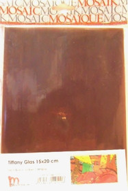 Tiffanylasi 15x20 cm, Bernstein