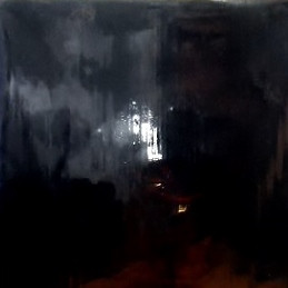 Tiffanyglas 15x20cm, Black