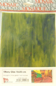 Tiffanylasi 15x20 cm, Moss Green