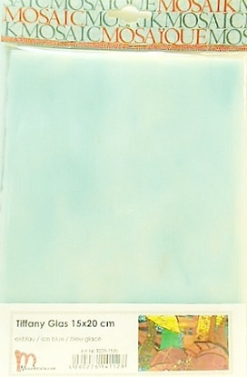 Tiffanylasi 15x20 cm, Ice Blue