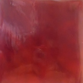 Tiffanylasi 15x20 cm, Rubin, läpikuultava