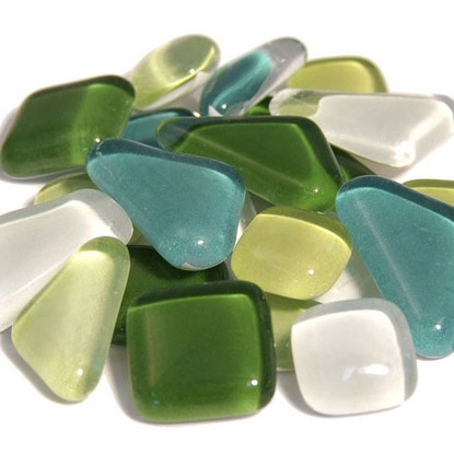 Soft Glass, Green Mix S39, 1 kg