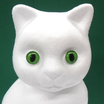 Cats Eyes, 2 pcs, 14mm, Plastic Material