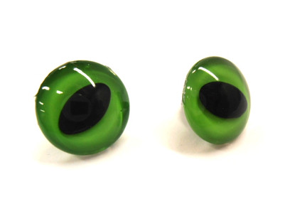 Cats Eyes, 2 pcs, 14mm, Plastic Material