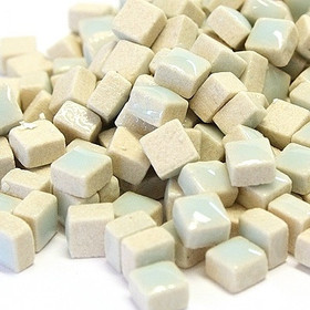 Mikromosaik, 5x5x3mm, Light Turquoise, 50g
