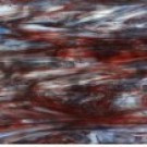 Art Glass 5x15cm, Burgundy Blue