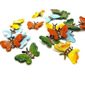 Små metallfjärilar, 16 st