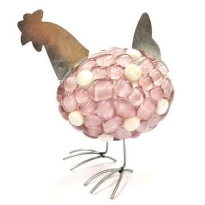 Metalldelar, chick, liten silver