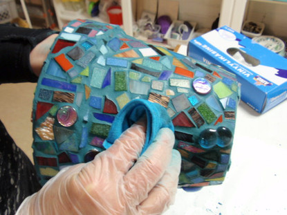 Suojakäsineet,  koko M, 1 pari