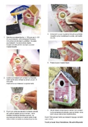 Birdhouse, instruction