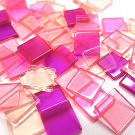 Akryylimosaiikki, Pink, 205 kpl / 50g