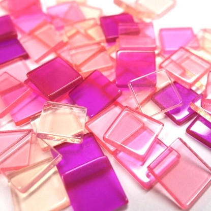 Acryl Mosaic, Pink, 205 pc / 50g