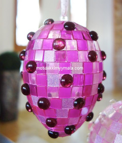 Akryl Mosaik, Violet, 205 st / 50g