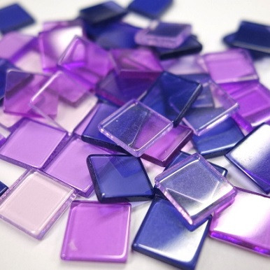 Acryl Mosaic, Violet, 205 pc / 50g