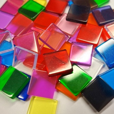 Acryl Mosaic, Mix, 205 pc / 50g