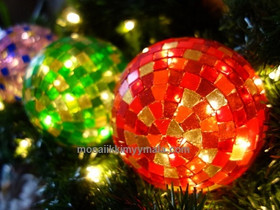 Akryylimosaiikki, Glitter Bordeaux, 205 kpl / 50g