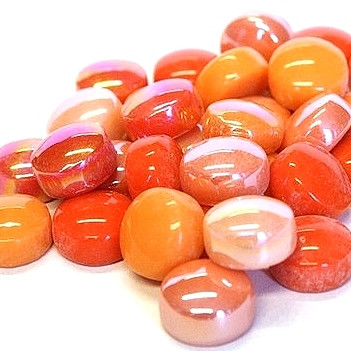 Minipärlor, Rock Orange, 200g