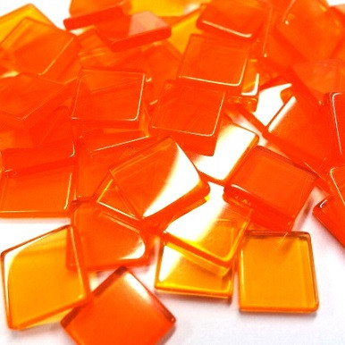 Akryl Mosaik, Orange, 205 st / 50g