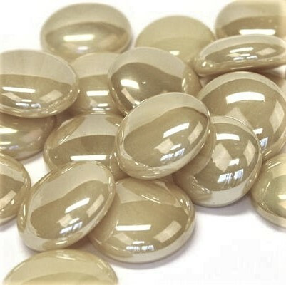 Lasihelmet, Cream Opalescent, 500 g
