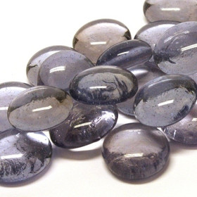 Lasihelmet, Lilac Crystal, läpikuultava, 500 g