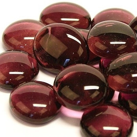 Glass Gems, Amethyst Crystal, transparent, 500g