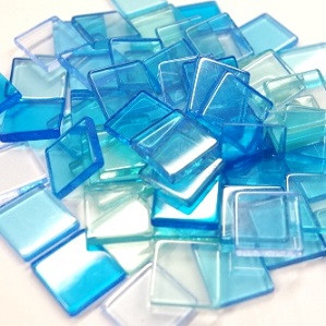 Akryl Mosaik, Lagoon, 205 st / 50g
