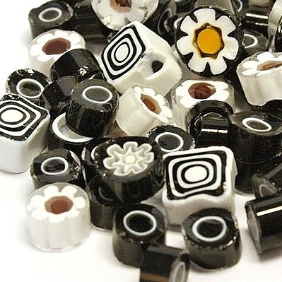 Millefiori, Black Tones, 50g