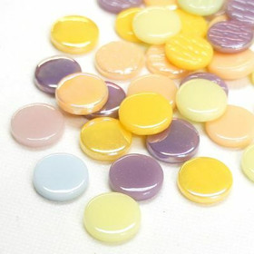 Penny-pärlor, Pastel Mix, 50g