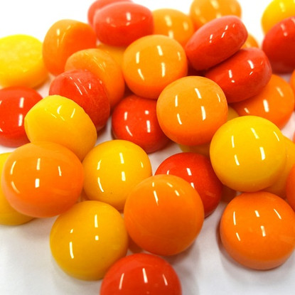 Minipärlor, Red Mix, 50g