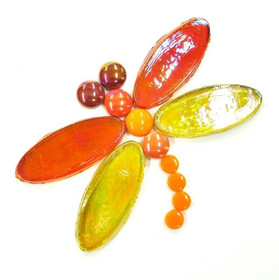 Dragonfly, Yellow-Red, DIY