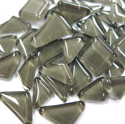 Soft Glass, Dark Grey Triangle 200g
