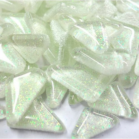 Soft Glas Glitter, Snöflinga 500g