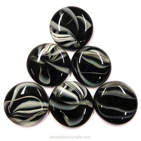 XL-Pärlor, Black Art, 6 st