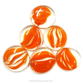 XL-Pärlor, Red Art, 6 st