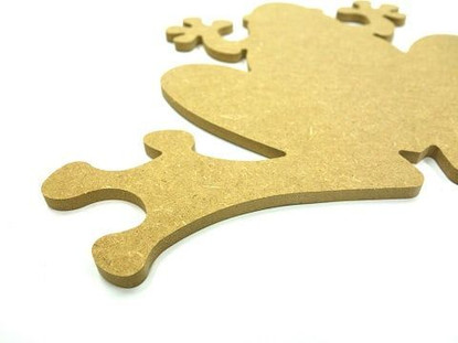 Frog, 30 cm, MDF