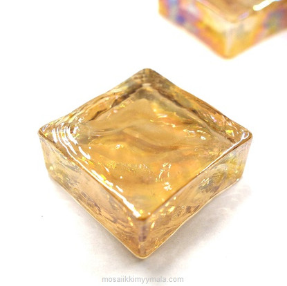 Form Glas, Fyrkant, Light Toffee, 20 st