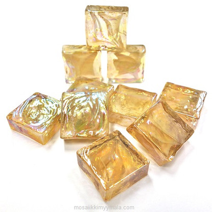 Form Glas, Fyrkant, Light Toffee, 20 st