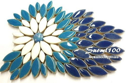 Keramiska löv, Delphinium, 50g