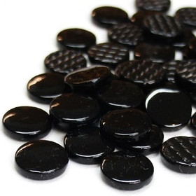 Penny-pärlor, Svart, 50g