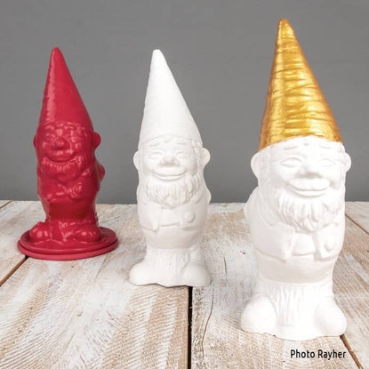Casting Mould, Garden Gnome, 21.5cm