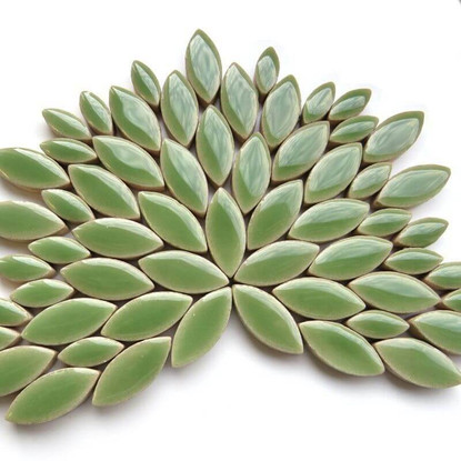 Keramiska löv, Jade, 50g