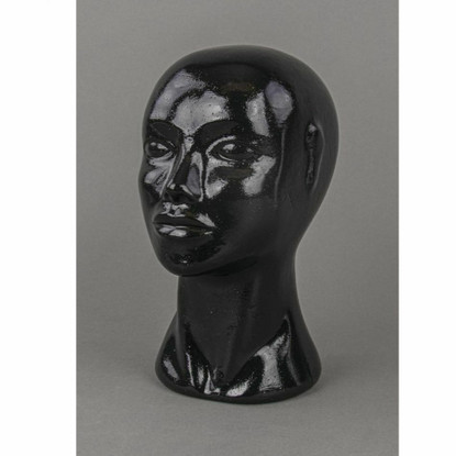 Frigolithuvud, kvinna, 29 cm