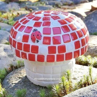 Liten svamp, Röd, DIY