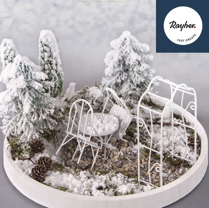 Decorative snow flakes, 0,5 l