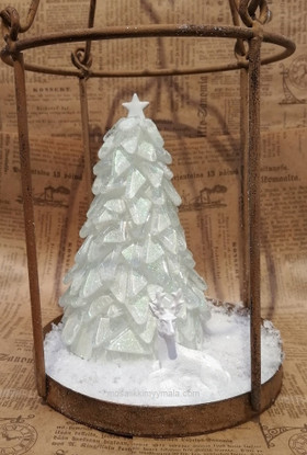 Decorative snow flakes, 0,5 l