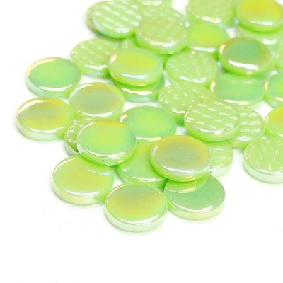 Penny Gems, Pearlised Mint Green, 50 g