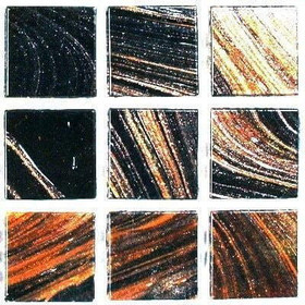 Black-Gold G61, 25 Tiles